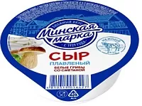 Сыр плавленый 45% 100 г &quot;белые грибы со сметаной&quot;