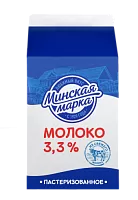 Молоко 3,3% 0,5 л пастеризованное &quot;Минская марка&quot;