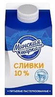 Сливки &quot;Минская марка&quot; 10% 500 г