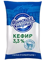 Кефир 3,3% 1 л &quot;Минская марка&quot;